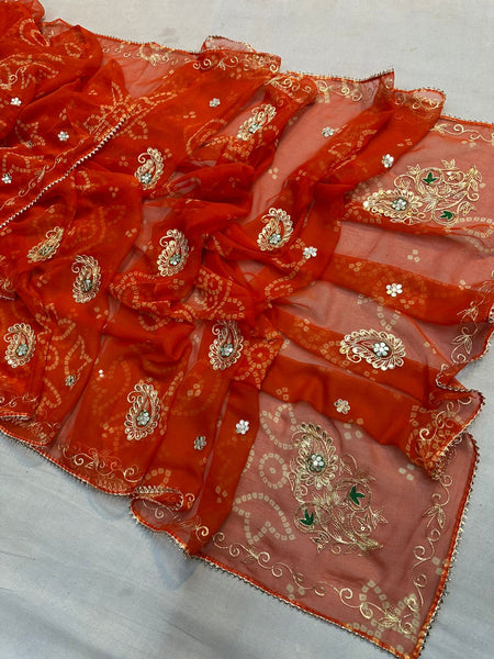 RAJWADI RAJASTHANI SAREE