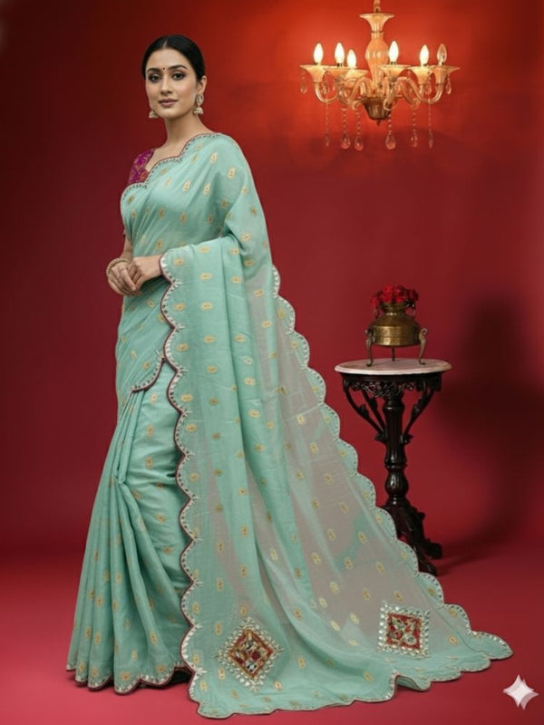 Pure Upada Silk saree