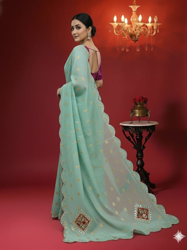 Pure Upada Silk saree