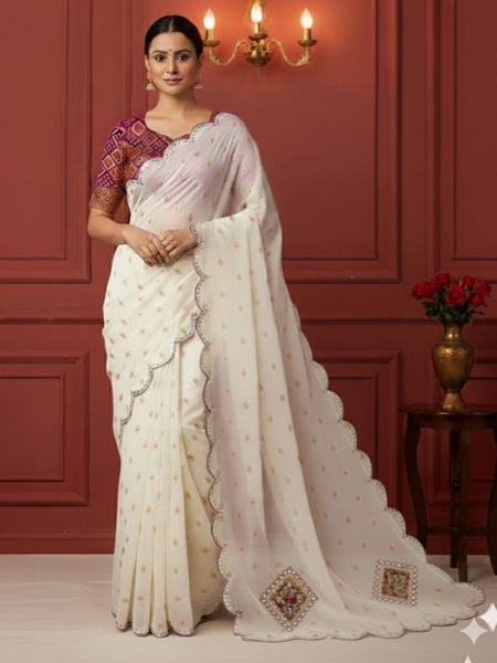 Pure Upada Silk saree