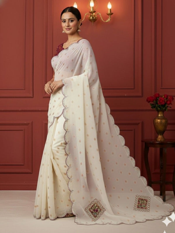 Pure Upada Silk saree