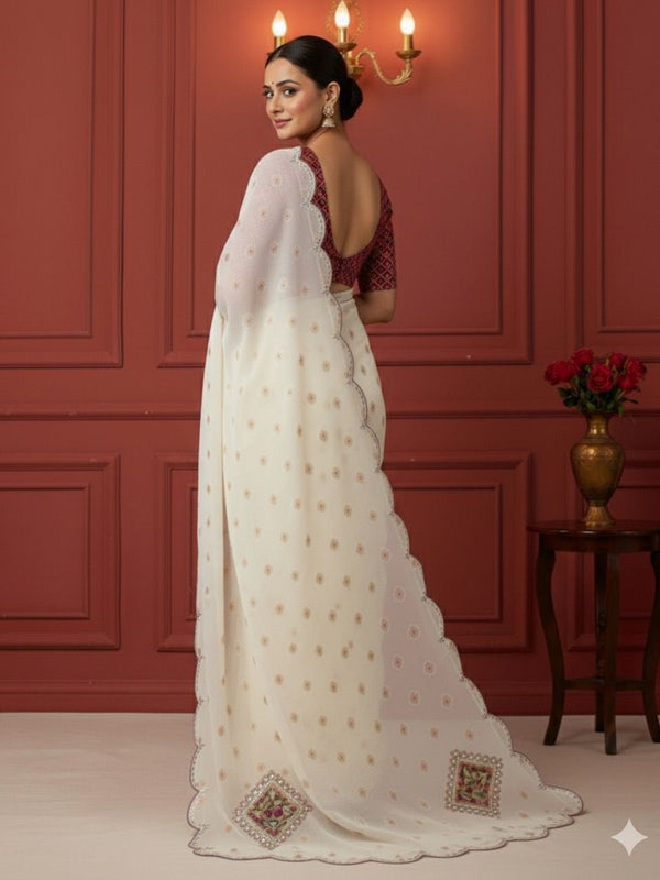 Pure Upada Silk saree