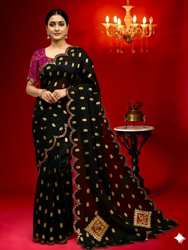 Pure Upada Silk saree