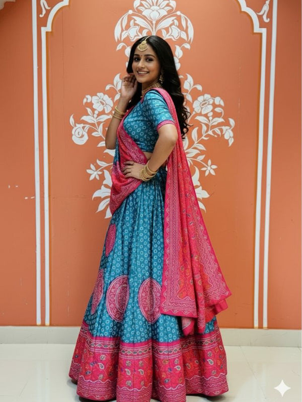 CHINON DIGITAL PRINT LEHENGA
