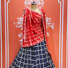 Zari Ghatchola Pure Georgette lehenga
