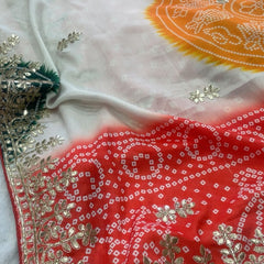 Pure Chinon Mandana Saree