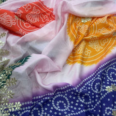 Pure Chinon Mandana Saree