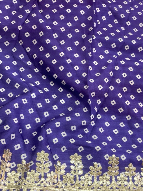 Pure Chinon Mandana Saree