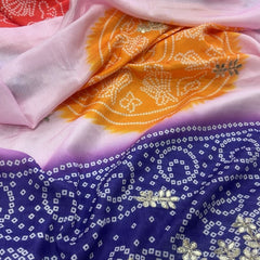 Pure Chinon Mandana Saree