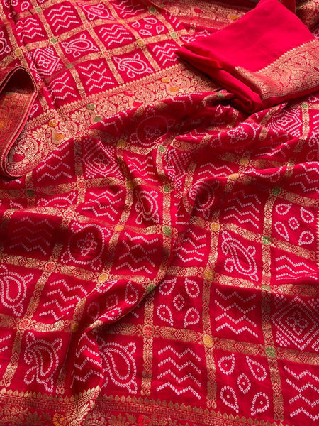 Pure soft munga silk banarasi weaving