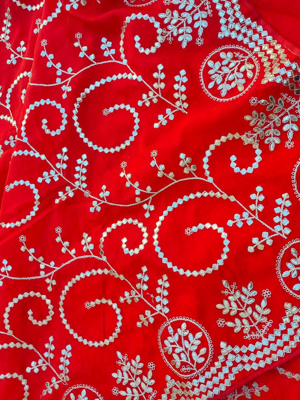 HO Silk fabric jaal vark saree