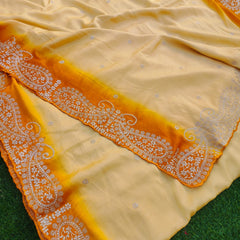 HO Silk fabric jaal vark saree