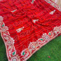 Pure Georgette saree