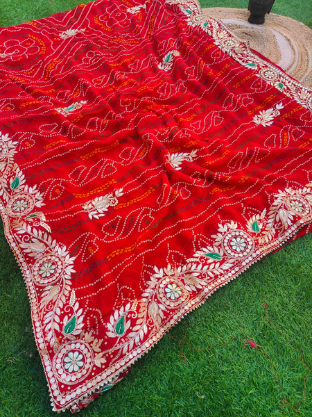 Pure Georgette saree