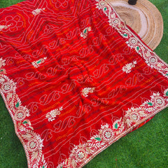 Pure Georgette saree