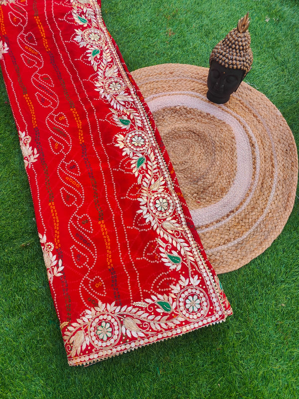 Pure Georgette saree