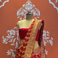 Pure Khaddi Georgette Multicolour Saree