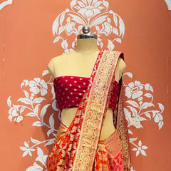 Pure Khaddi Georgette Multicolour Saree