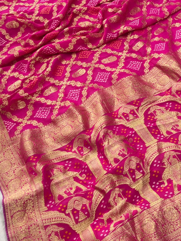 Pure Khaddi Georgette Dupatta