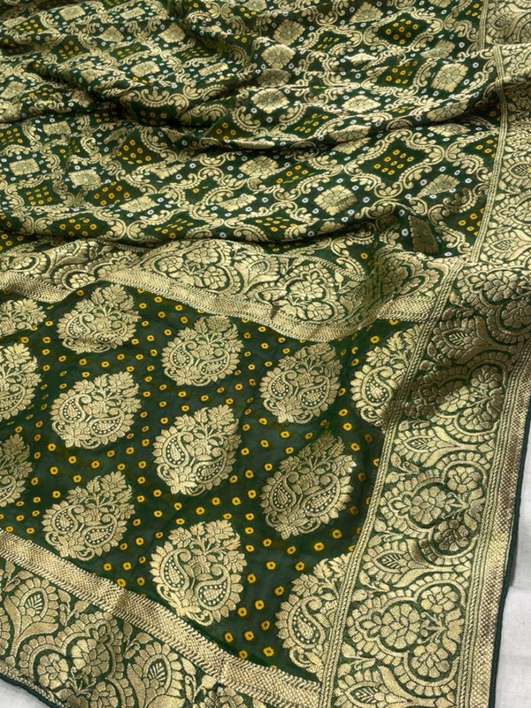 Pure Khaddi Georgette Dupatta