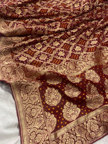Pure Khaddi Georgette Dupatta