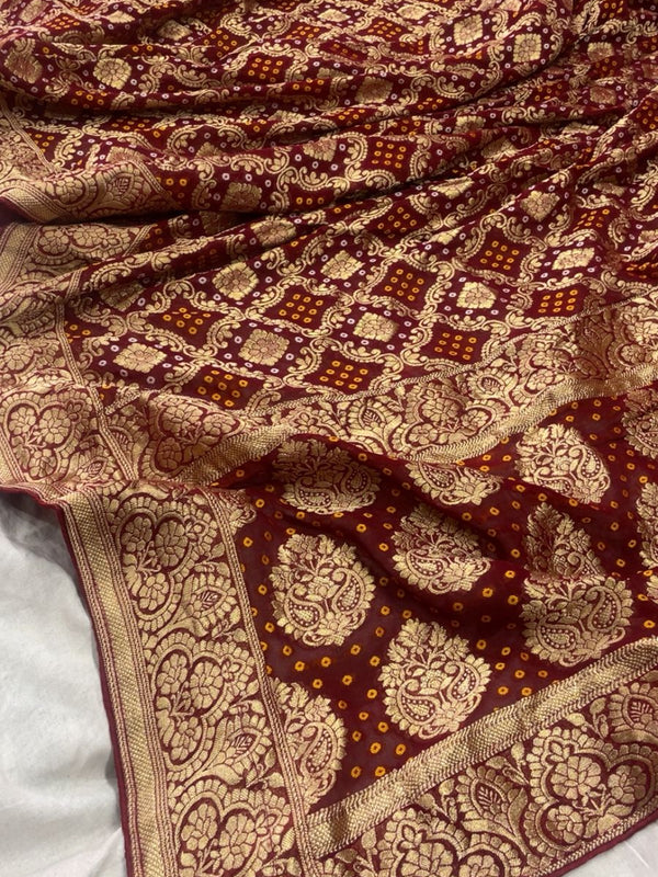 Pure Khaddi Georgette Dupatta
