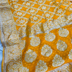 Pure Khaddi Georgette Dupatta