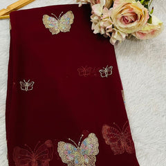 Pure Georgette Sitara Katdana Saree