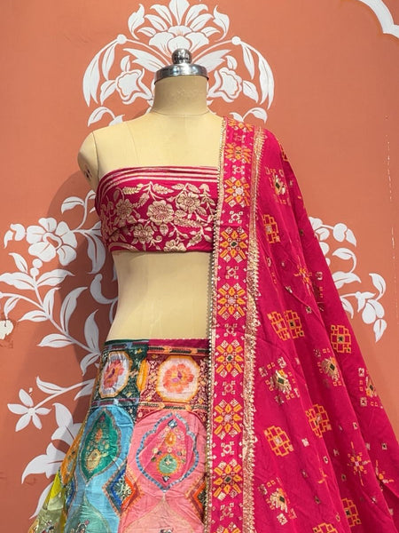 Banarsi Carnival Lehenga