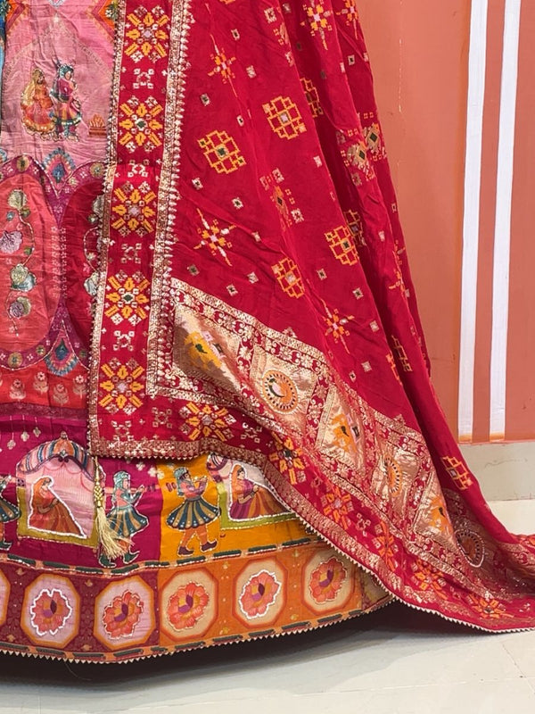 Banarsi Carnival Lehenga