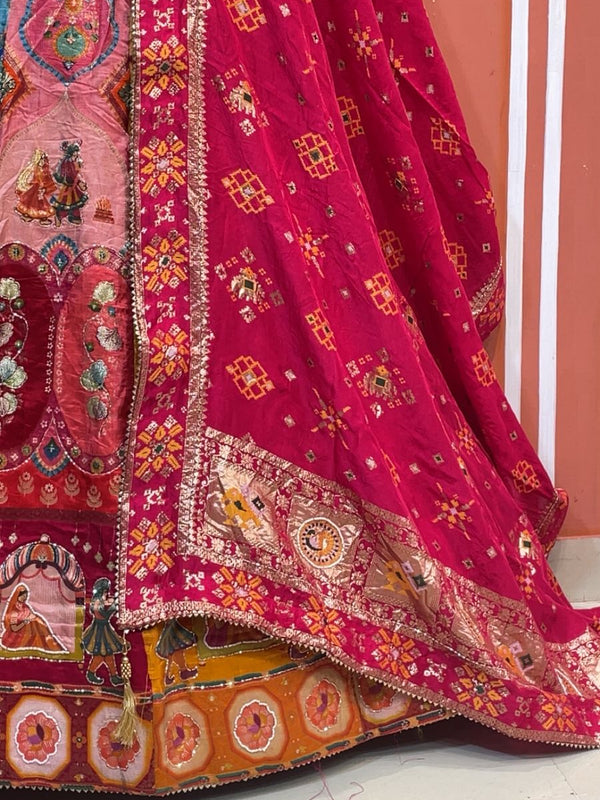 Banarsi Carnival Lehenga