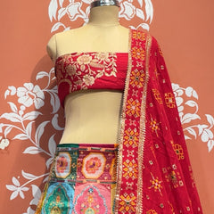 Banarsi Carnival Lehenga