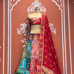 Banarsi Carnival Lehenga