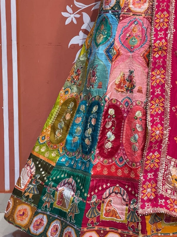 Banarsi Carnival Lehenga