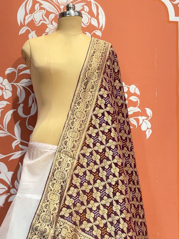 Pure Khaddi Georgette Dupatta