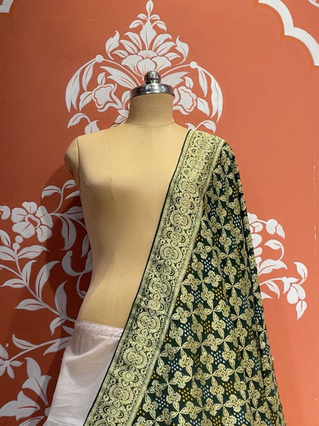 Pure Khaddi Georgette Dupatta