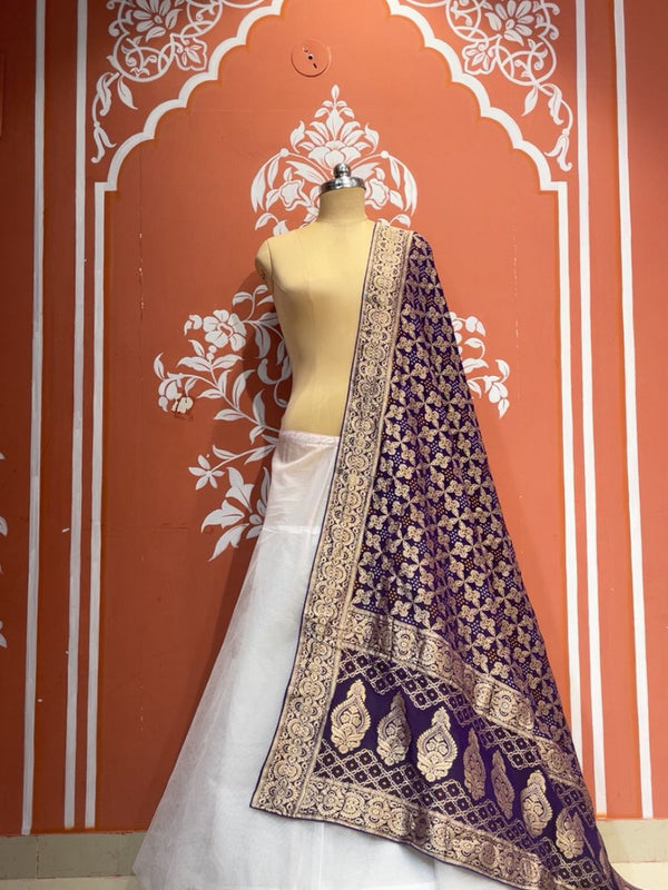 Pure Khaddi Georgette Dupatta