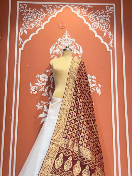 Pure Khaddi Georgette Dupatta