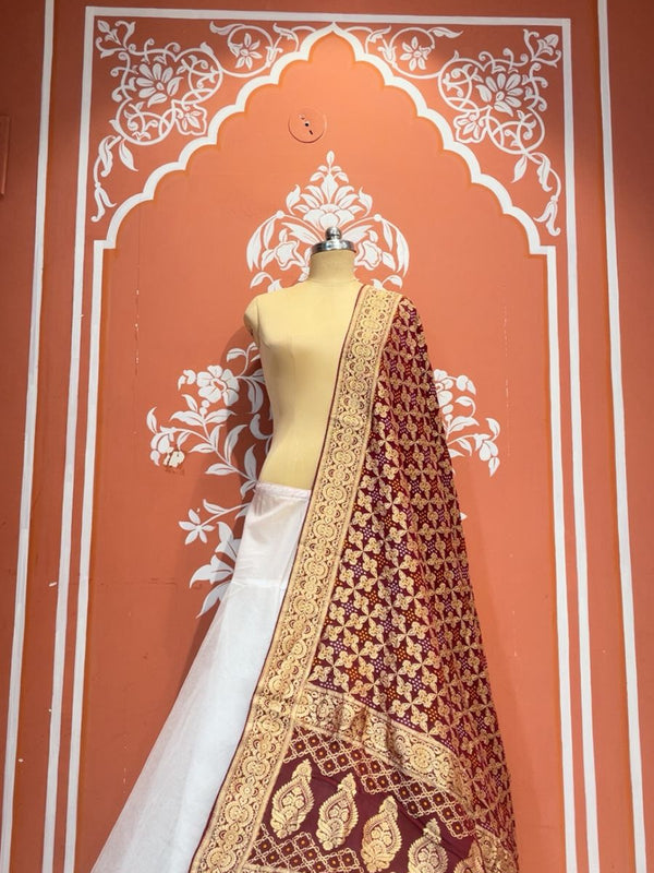 Pure Khaddi Georgette Dupatta