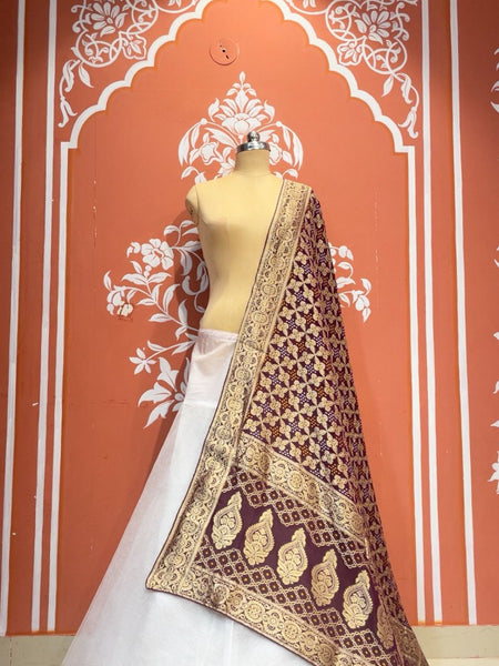 Pure Khaddi Georgette Dupatta