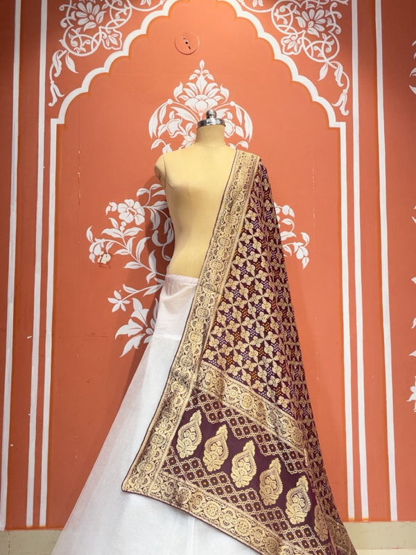 Pure Khaddi Georgette Dupatta