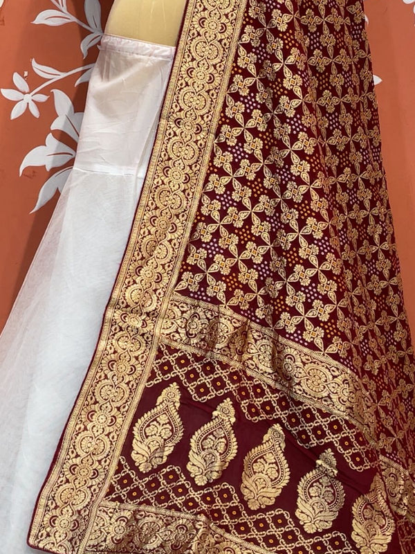 Pure Khaddi Georgette Dupatta