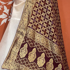 Pure Khaddi Georgette Dupatta