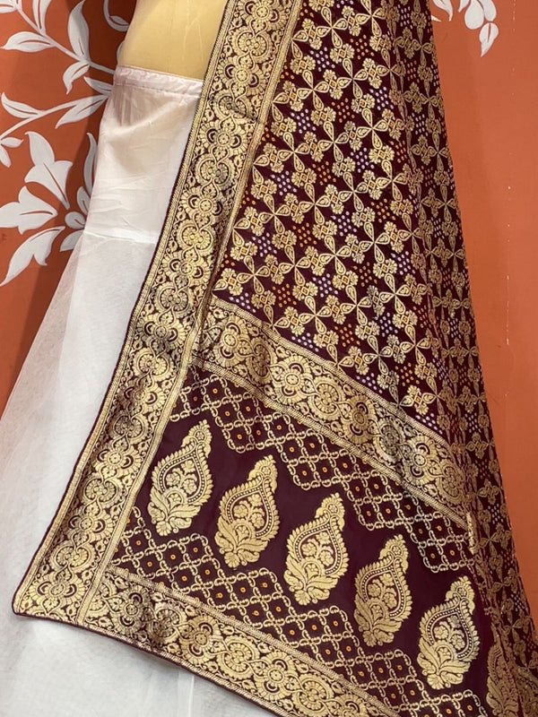 Pure Khaddi Georgette Dupatta