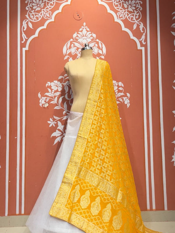 Pure Khaddi Georgette Dupatta