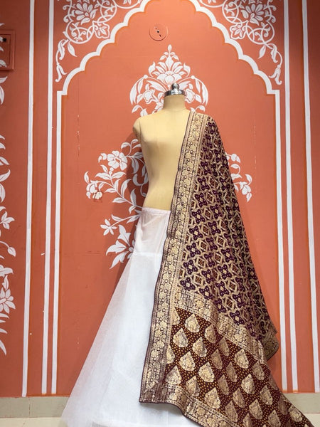 Pure Khaddi Georgette Dupatta