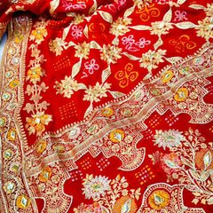 Pure Georgette Handwork Saree