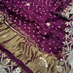 Gazi Bandhej Dupatta