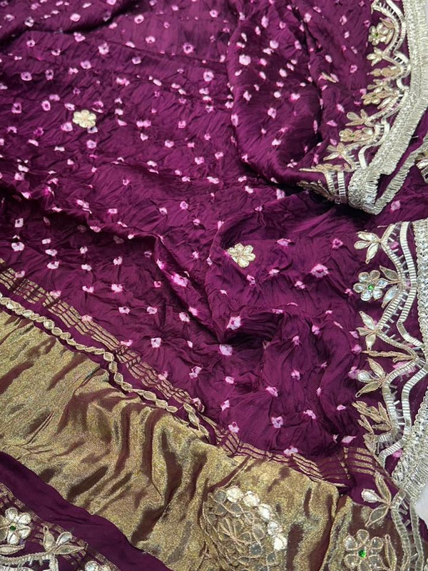 Gazi Bandhej Dupatta