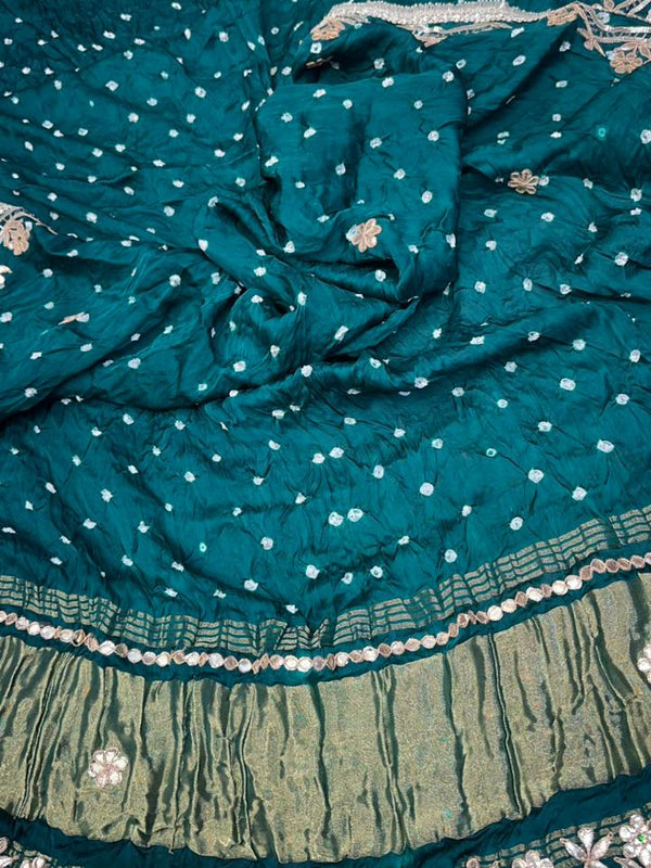 Gazi Bandhej Dupatta